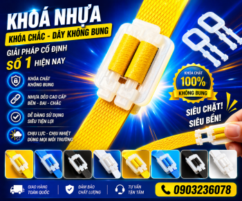 Khoá đai nhựa