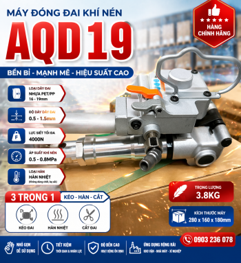 MÁY ĐÓNG DÂY ĐAI AQD19